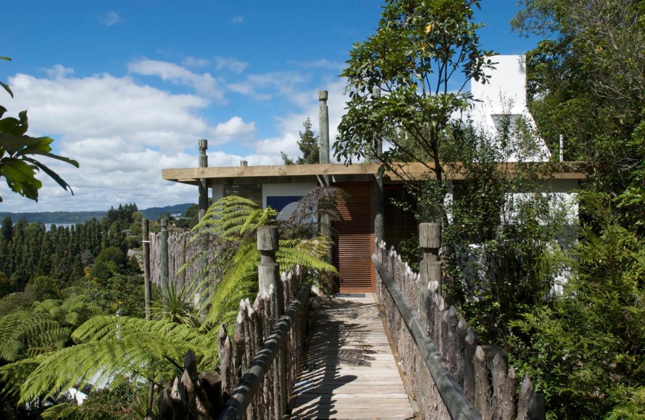 Te Whare -Lake Tarawera Tree-Top Nest Екстериор снимка