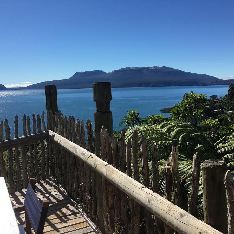 Te Whare -Lake Tarawera Tree-Top Nest Екстериор снимка