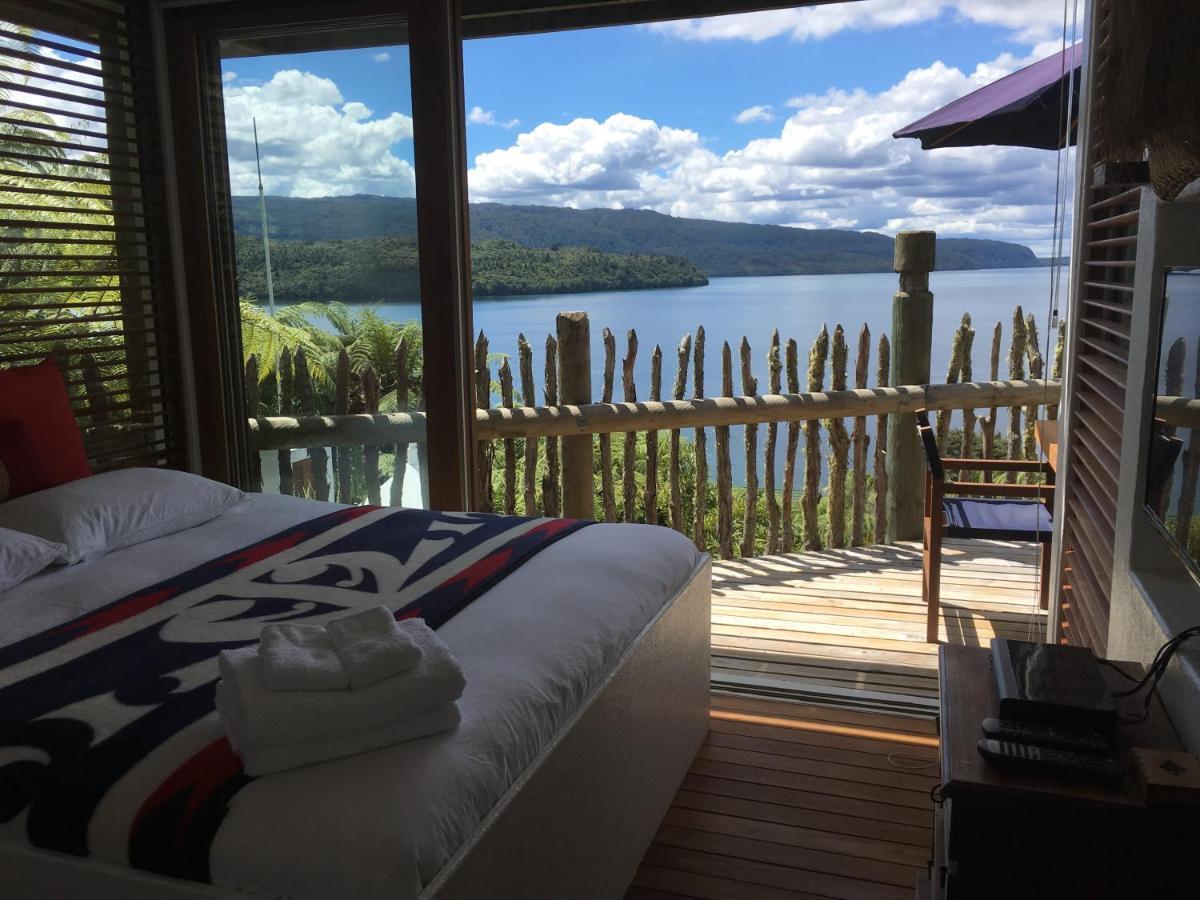 Te Whare -Lake Tarawera Tree-Top Nest Екстериор снимка